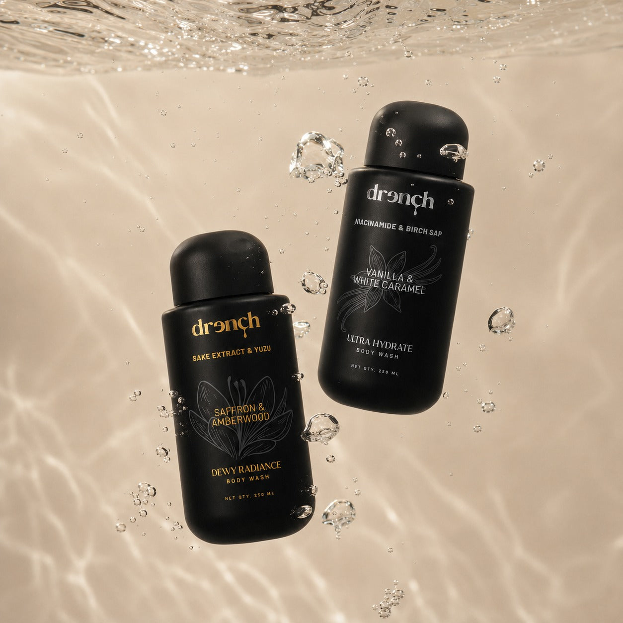 Body Wash Duo with Niacinamide & Vitamin C for Barrier Repair + Brightening
