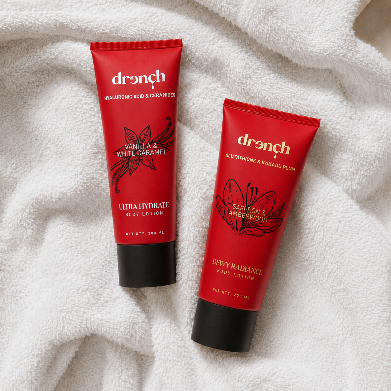 Body Lotion Duo with Ceramides & Alpha Arbutin for Hydration + Brightening