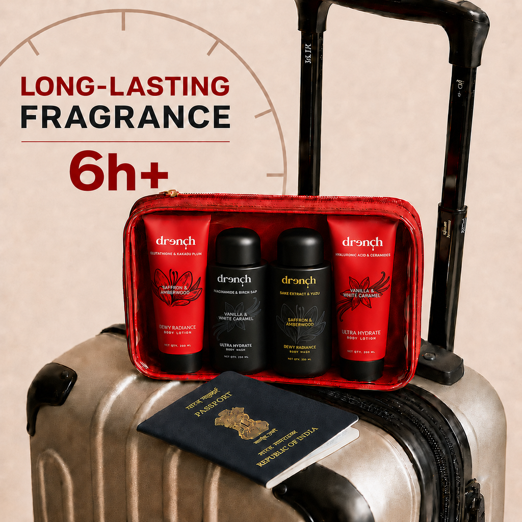 Drench Collector Gift box products with fragrances that last up to 6Hours+ easily