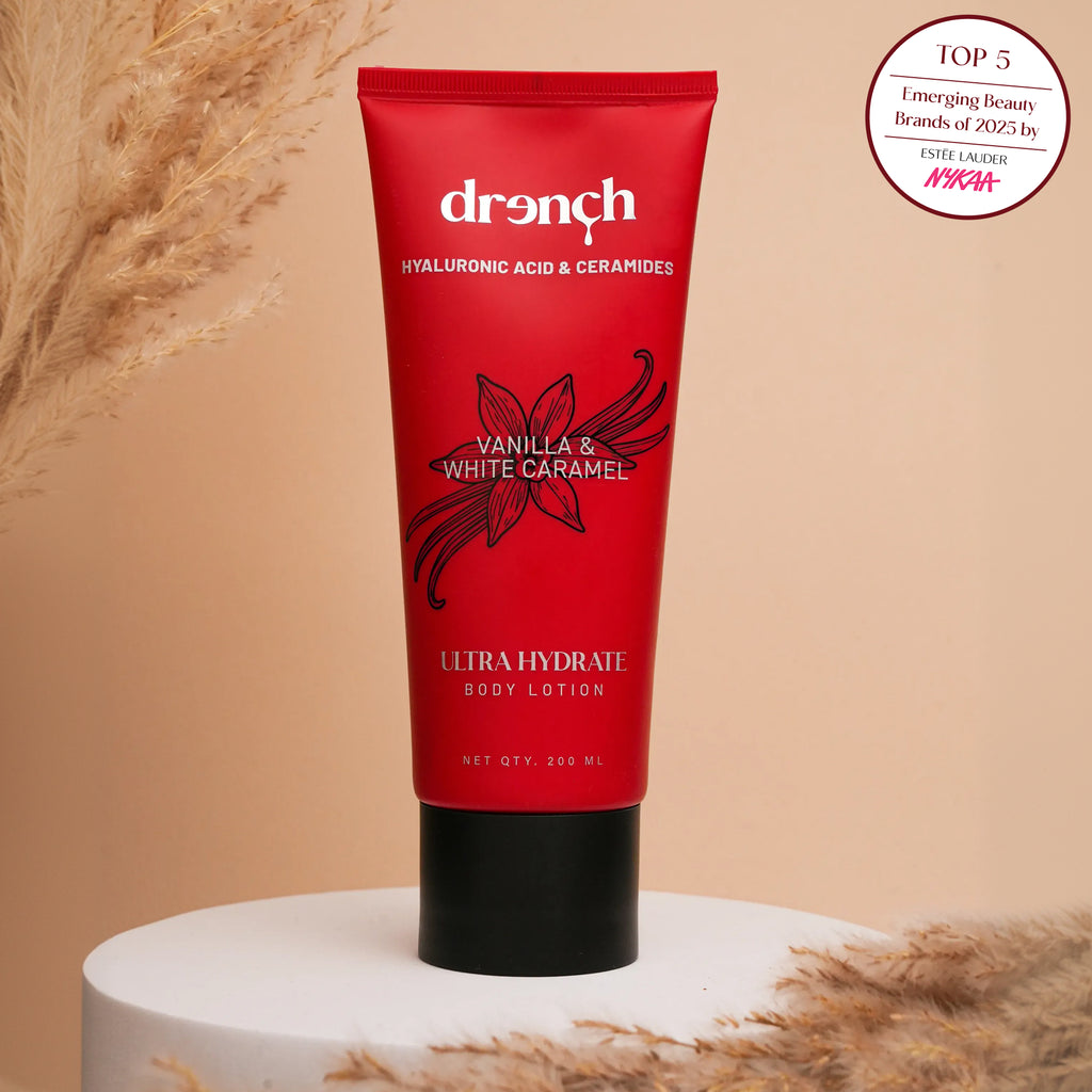 Drench Ultra Hydrate Body Lotion 200ml – Deep Moisturising Cleanical Body Lotion with Ceramides, Hyaluronic Acid and Kokum Butter