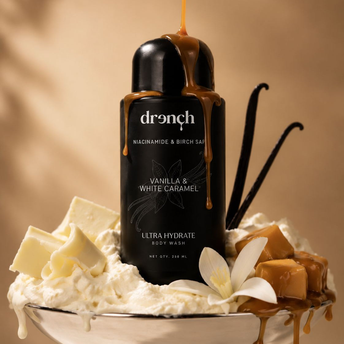 Ultra Hydrate Vanilla & White Caramel Body Wash with Niacinamide